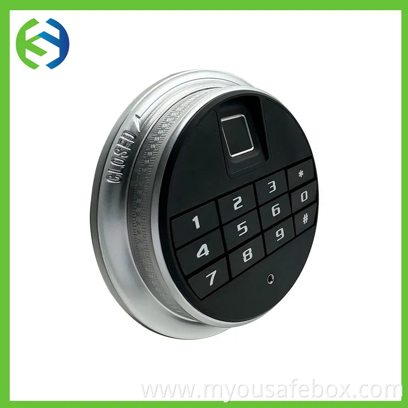 Button&Fingerprint&Handle Integrated Safe Fingerprint Electronic Lock